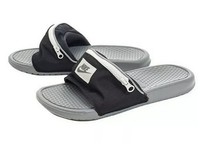 nike slides zipper